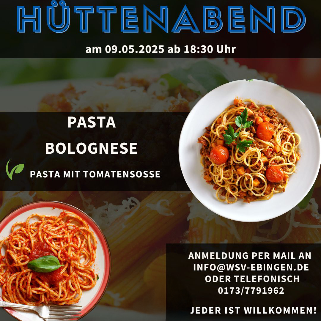 Hüttenabend am 09.05.