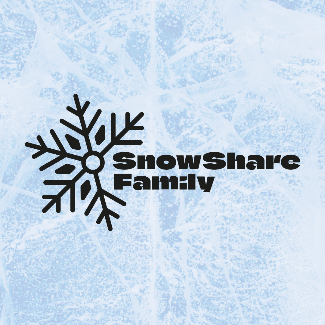 SnowShareFamily in der Skispur